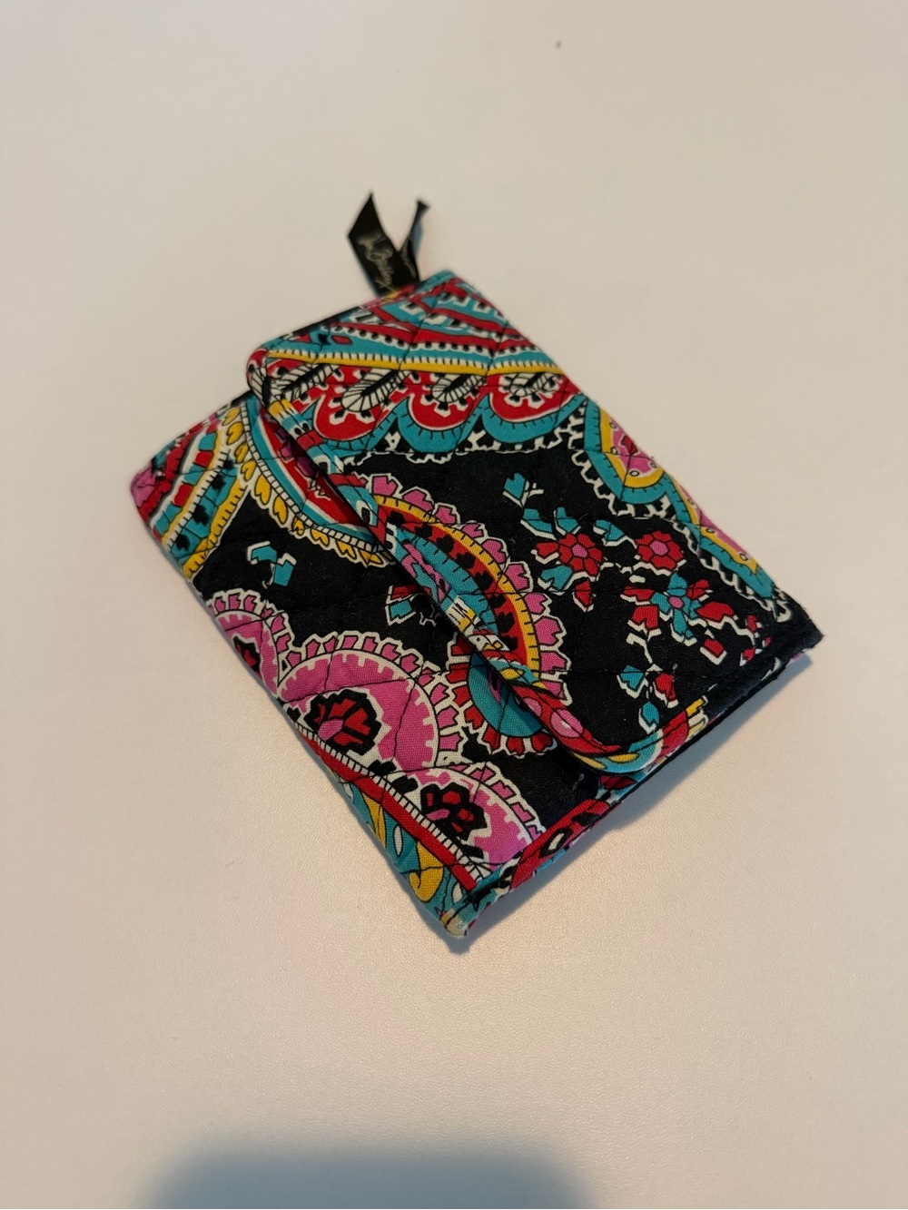 Vera Bradley Paisley Quilted Fold Wallet